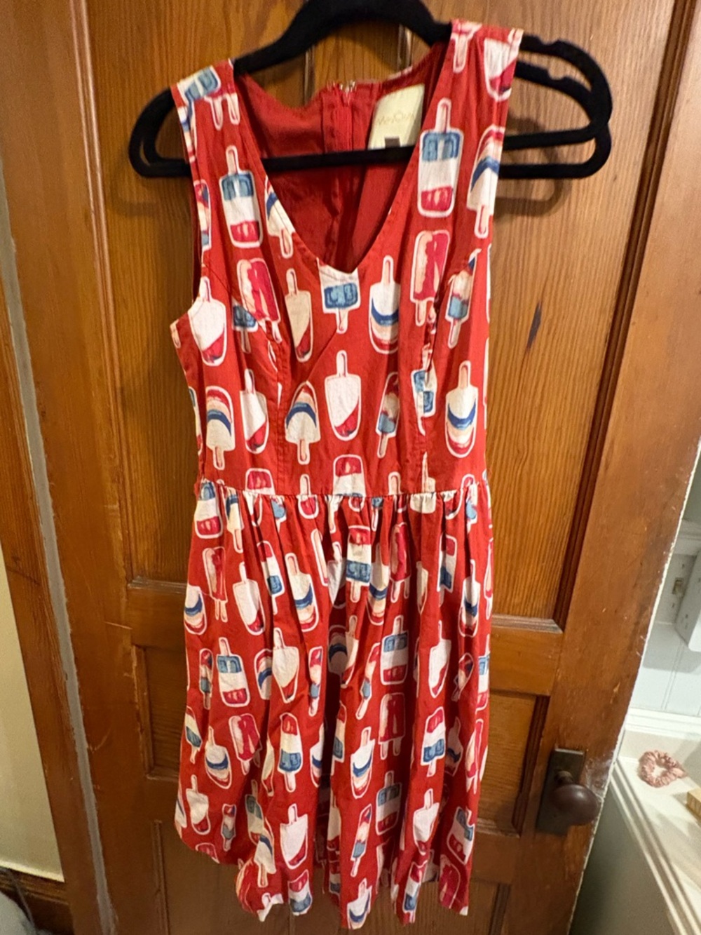 ModCloth Popsicle-Print Sleeveles dress